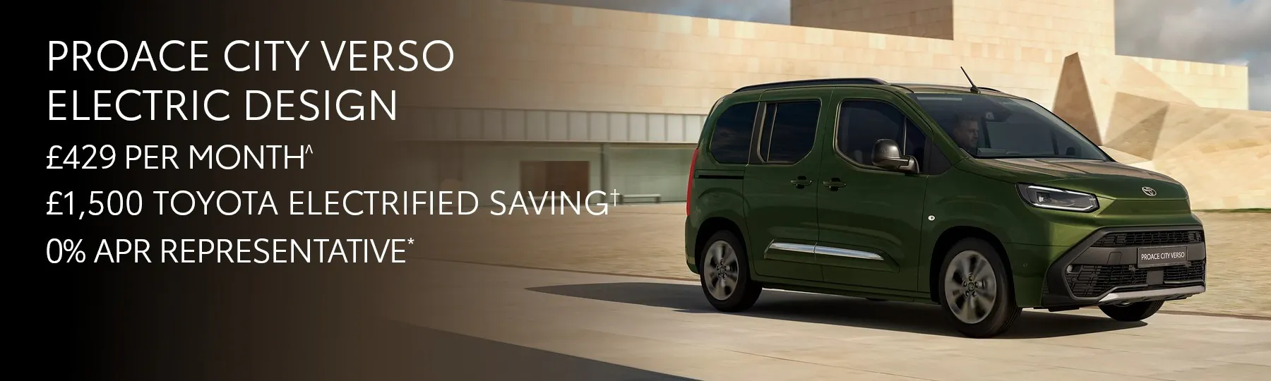 Toyota Proace City Verso Electric New Car Offer