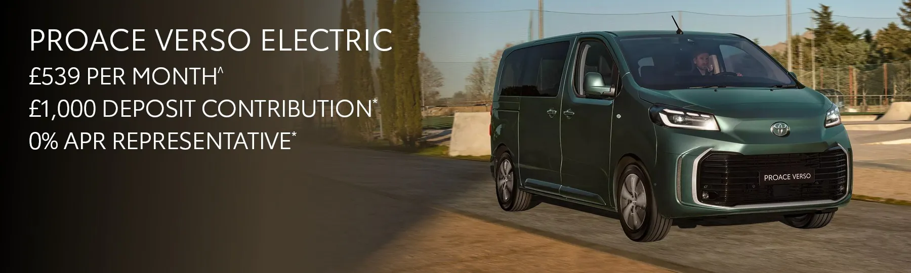Toyota Proace Verso Electric New Car Offer