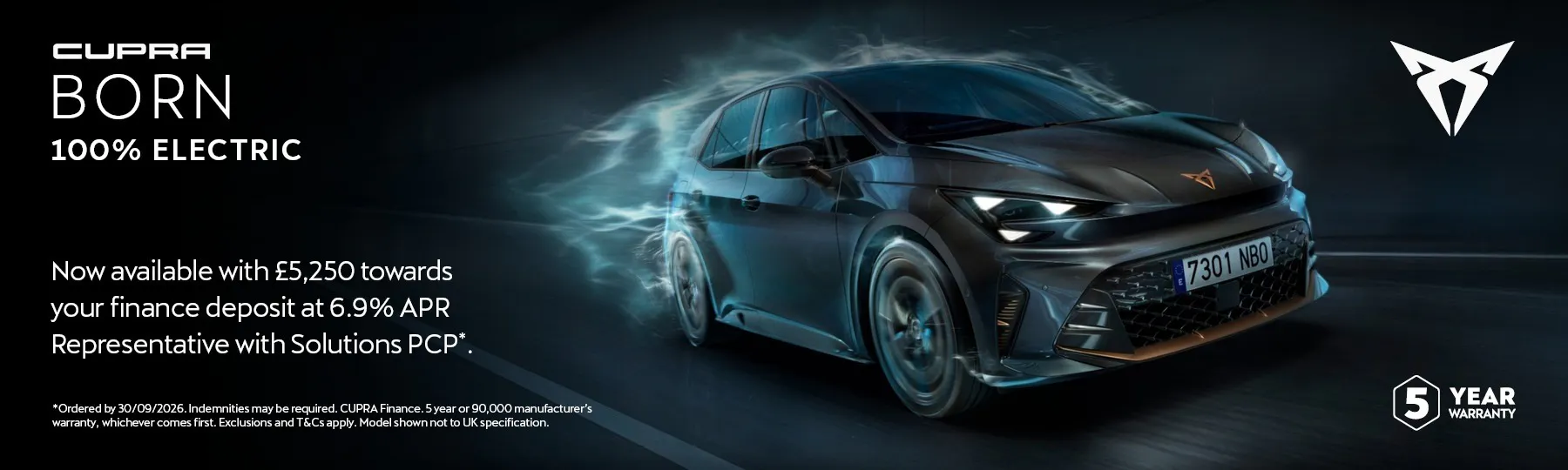 New CUPRA Born New Car Offer