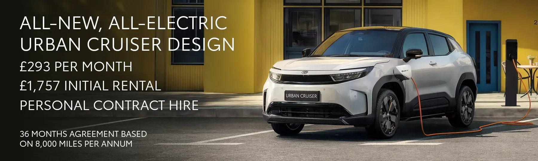 All-New, All-Electric Toyota Urban Cruiser New Car Offer