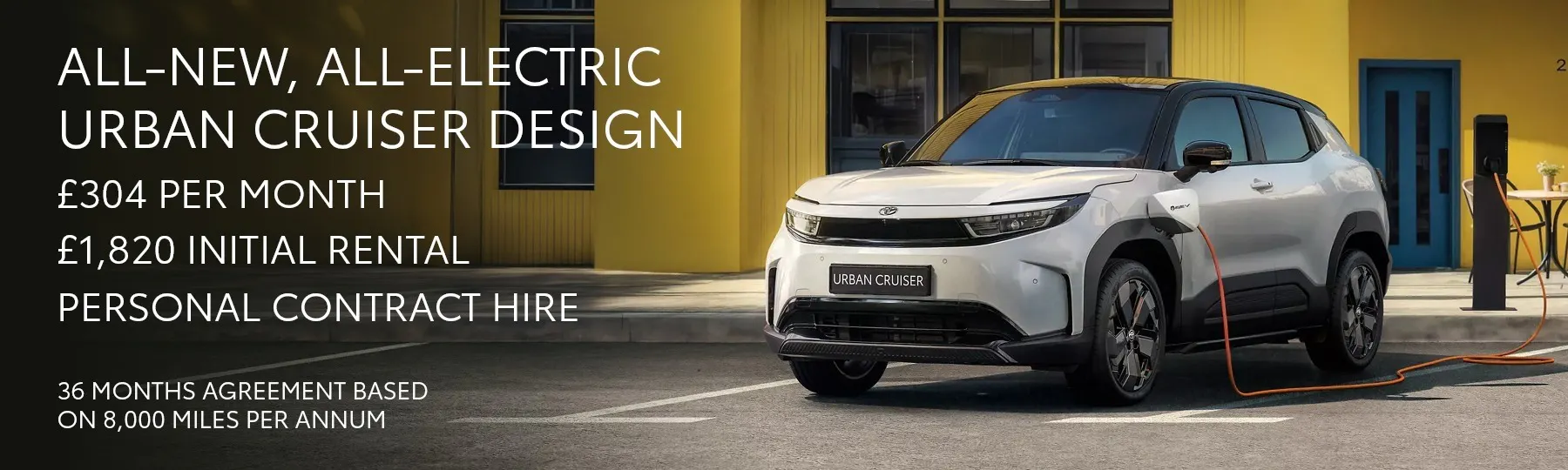 New All-Electric Toyota Urban Cruiser New Car Offer