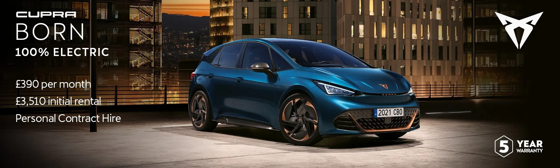 CUPRA Born New Car Offer