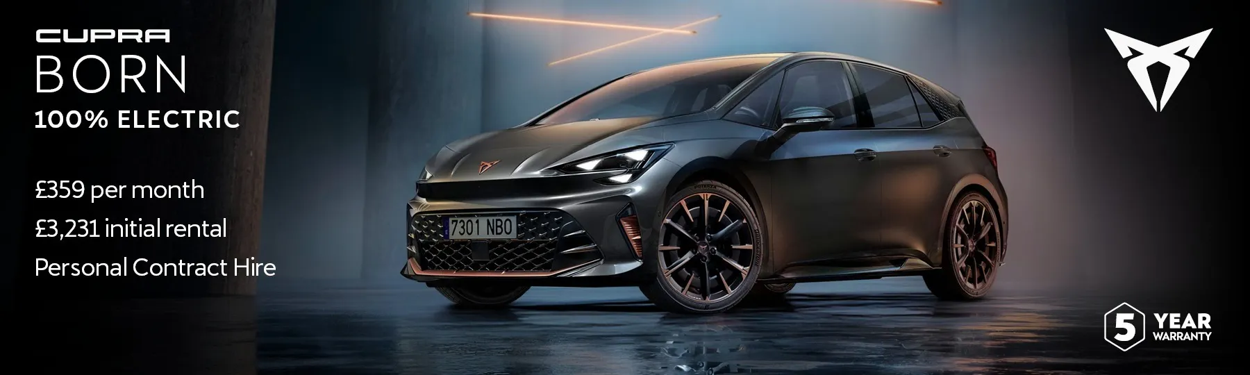 New CUPRA Born New Car Offer