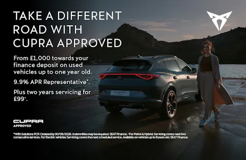 Approved Used CUPRA Petrol & Hybrid Offer