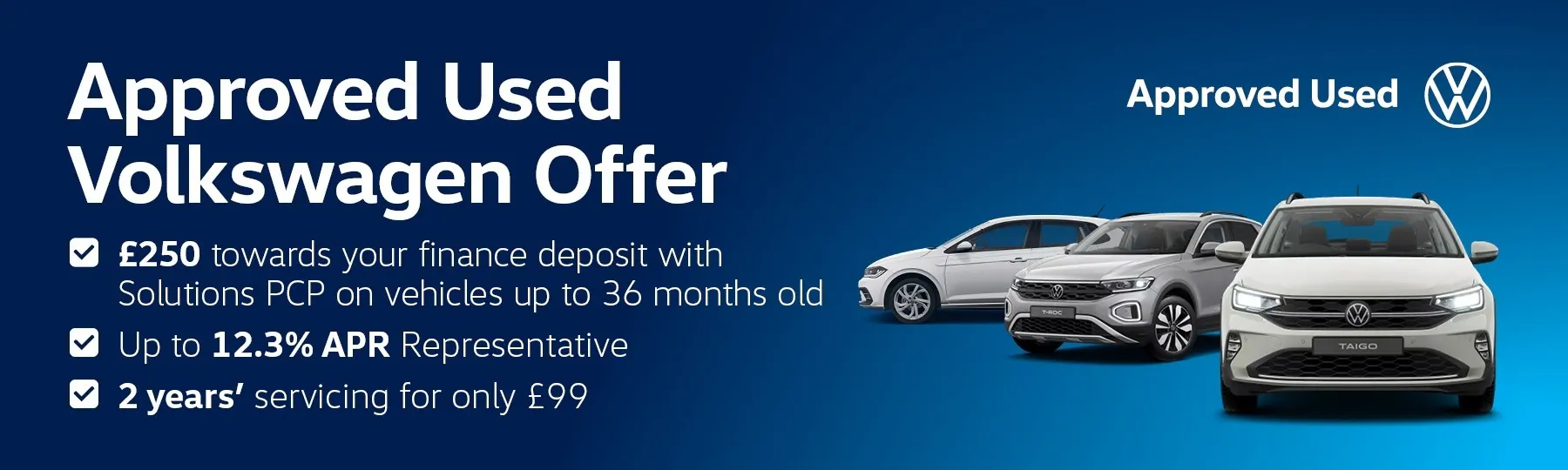 volkswagen  Used Car Offer