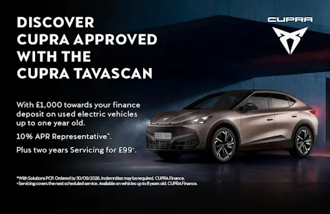 Approved Used CUPRA Electric Offer