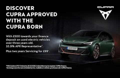Approved Used CUPRA Electric Offer