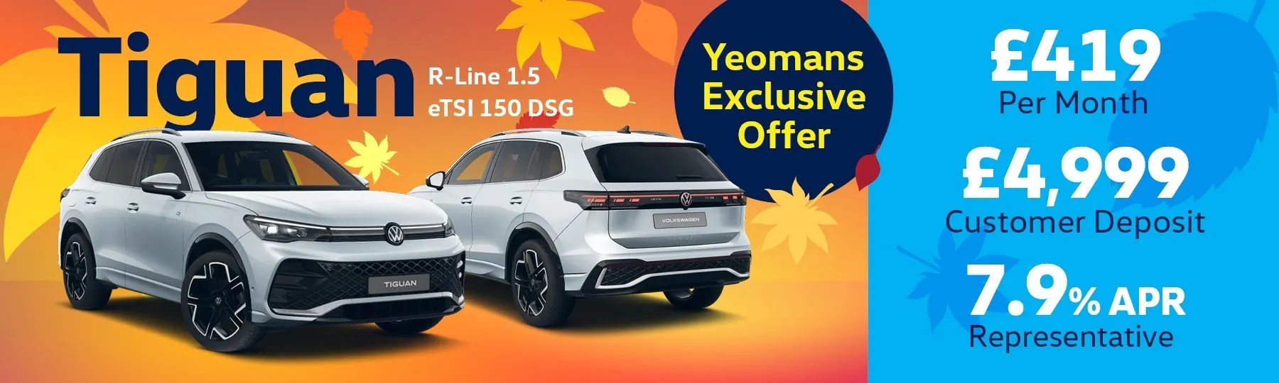 Volkswagen Tiguan New Car Offer