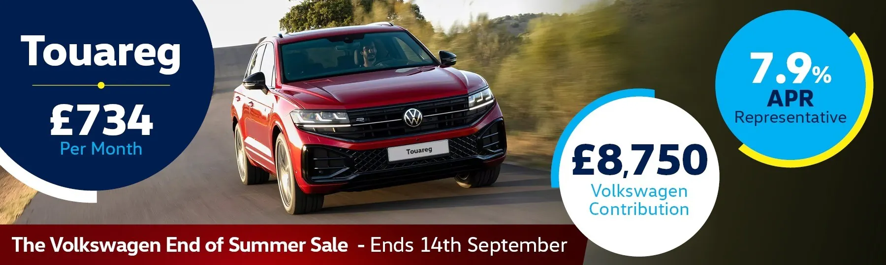 New Volkswagen Touareg New Car Offer