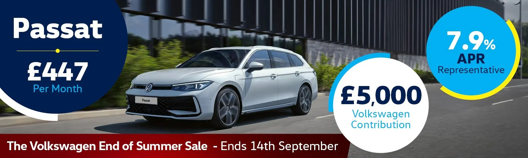 New Volkswagen Passat New Car Offer