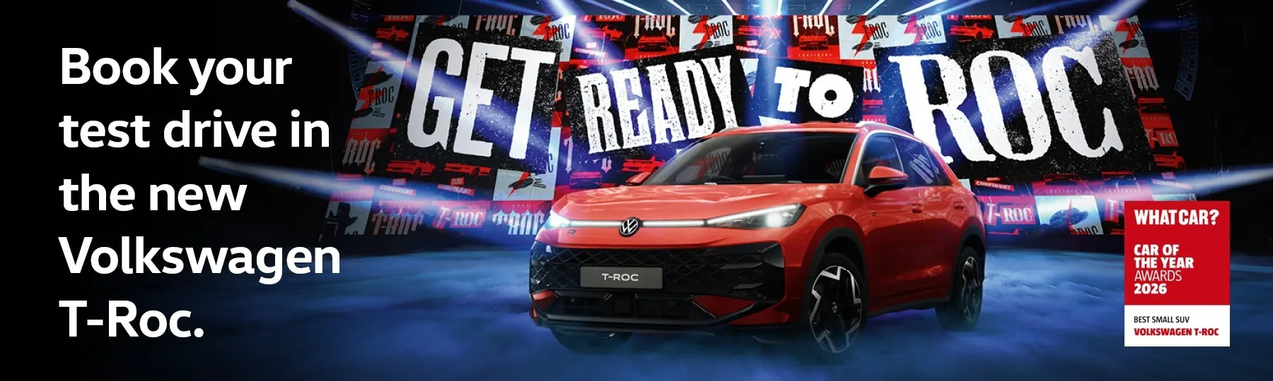 New Volkswagen T-Roc Event Offer