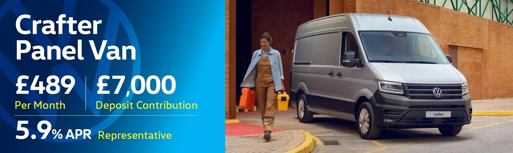 volkswagen Crafter Panel van New Van Offer