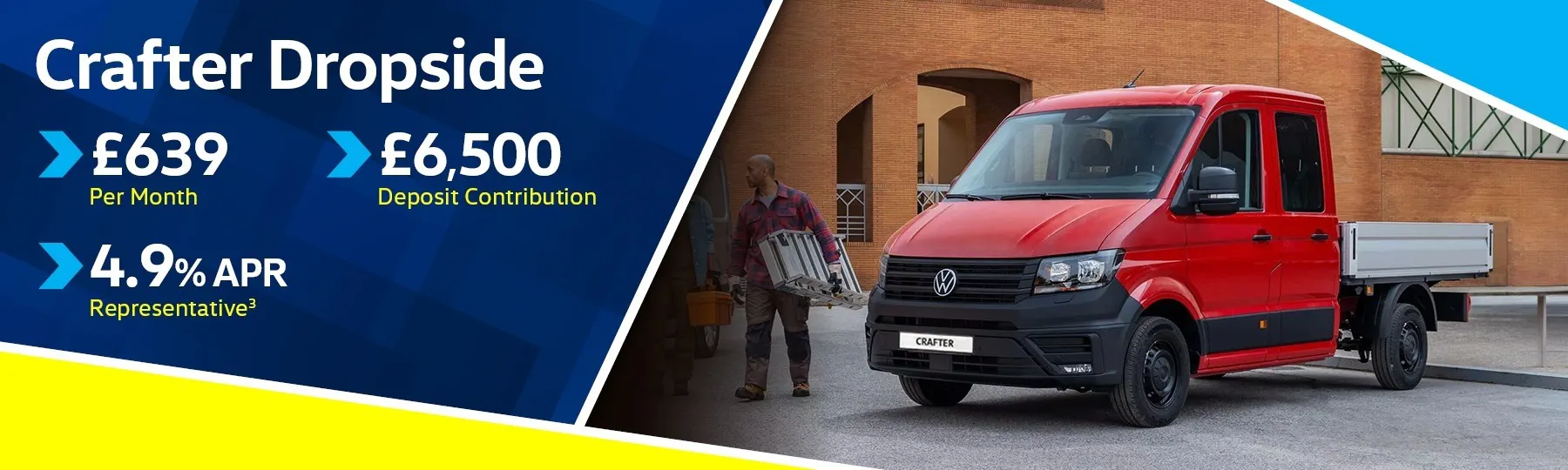 volkswagen Crafter Dropside New Van Offer