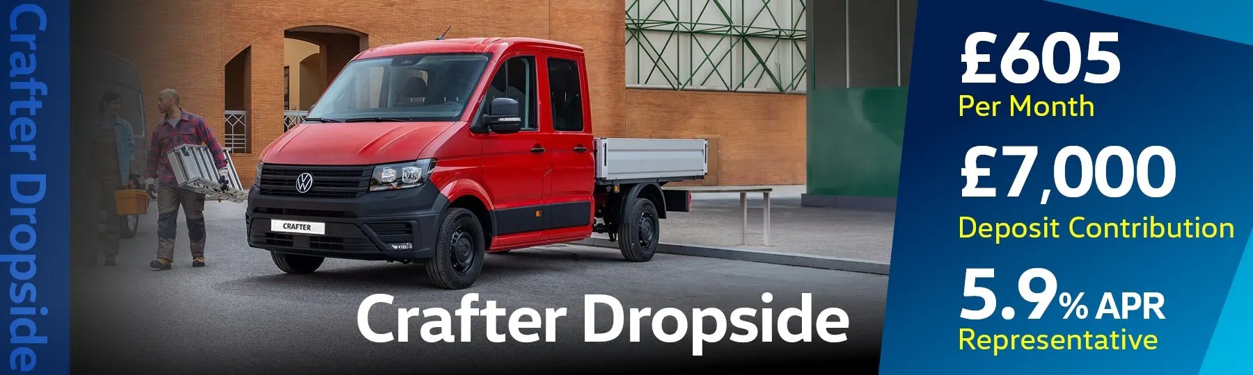 volkswagen Crafter Dropside New Van Offer