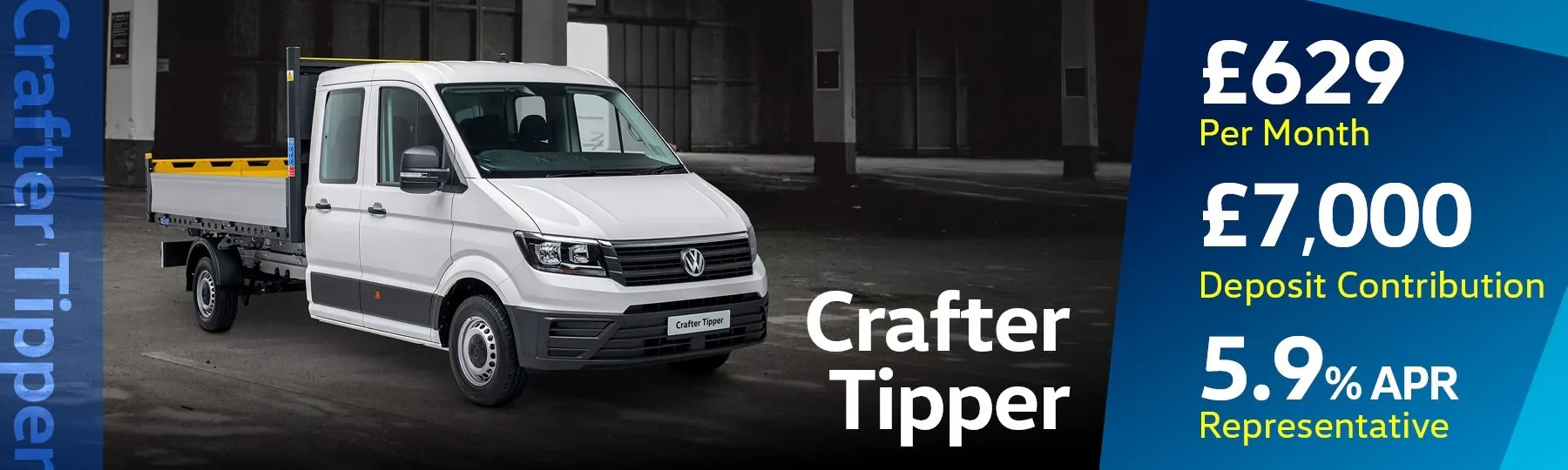 volkswagen Crafter Tipper New Van Offer