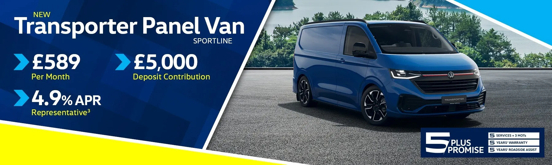 New Volkswagen Transporter New Van Offer