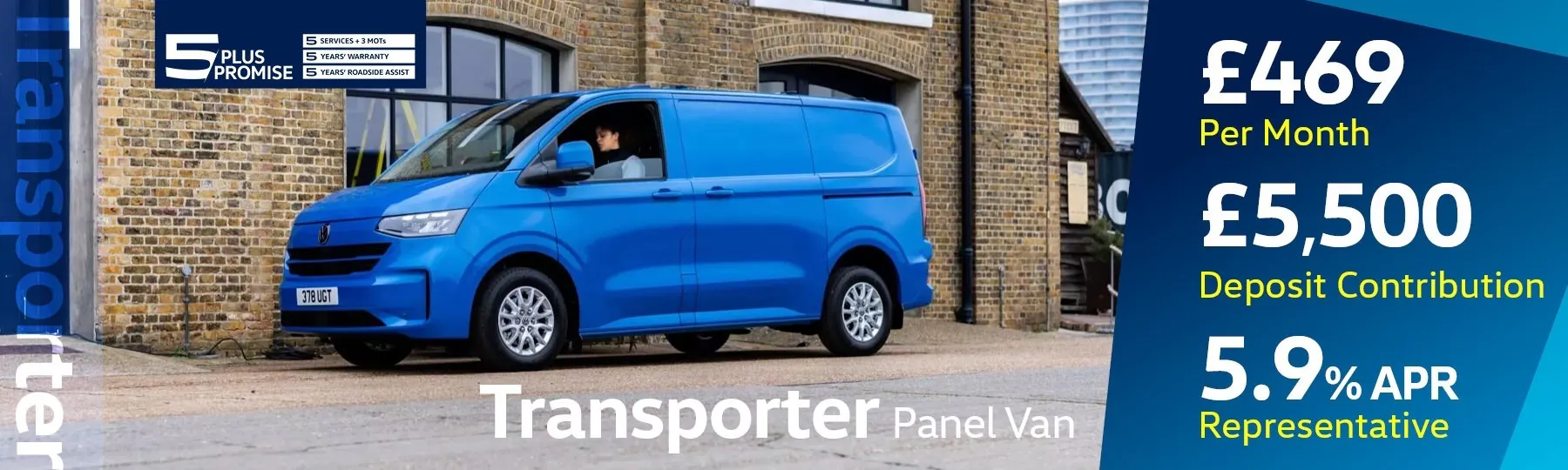 New Volkswagen Transporter New Van Offer
