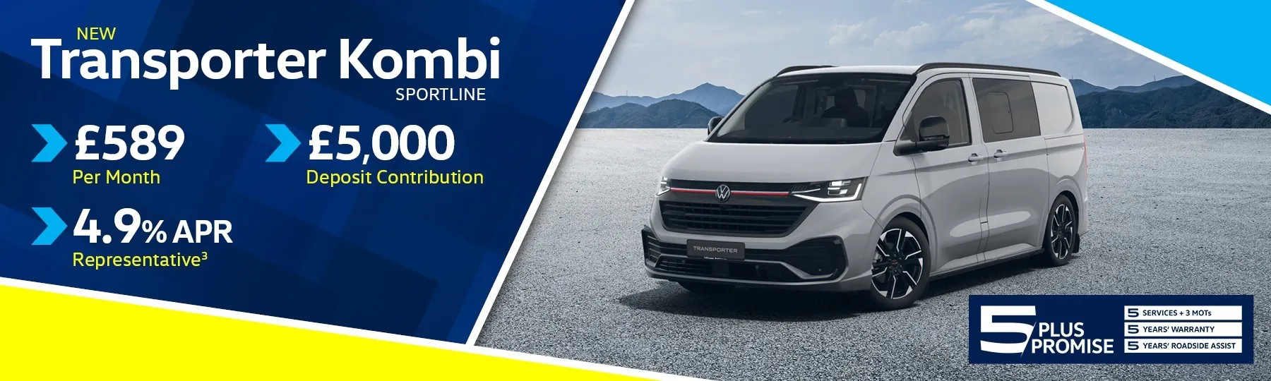 volkswagen Transporter Kombi New Van Offer