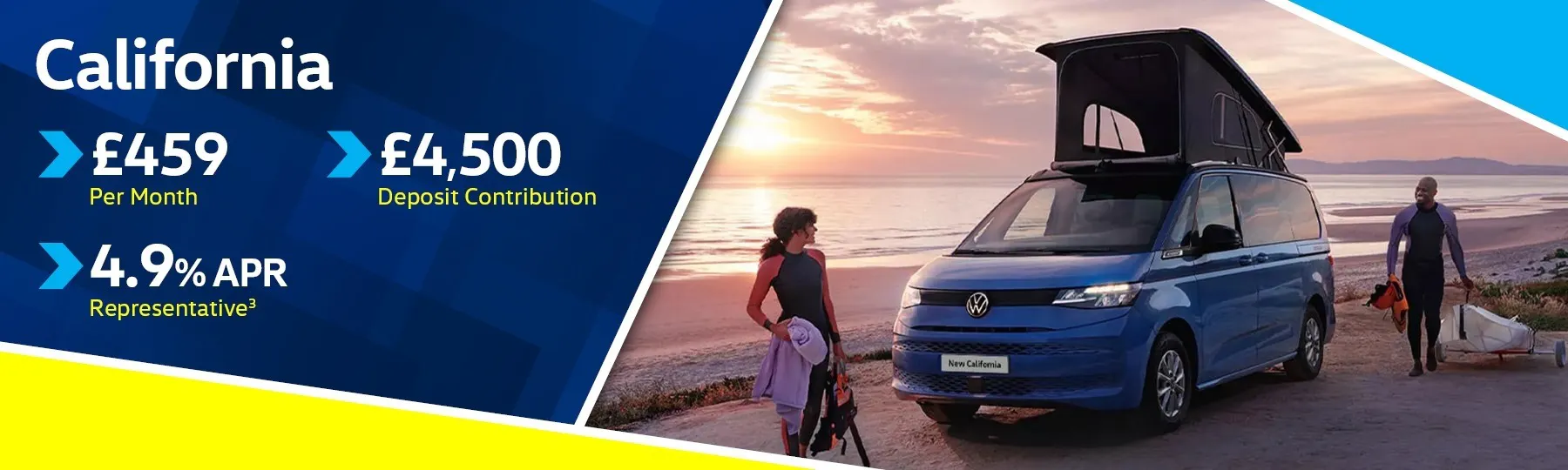 New Volkswagen California New Van Offer
