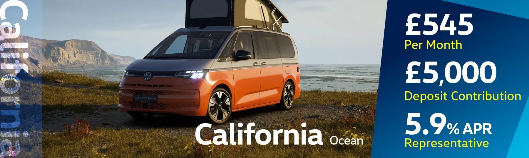 New Volkswagen California New Van Offer