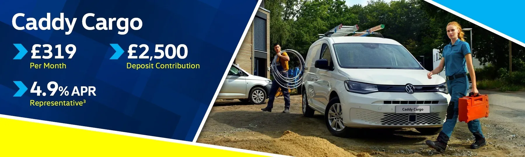 Volkswagen Caddy Cargo New Van Offer
