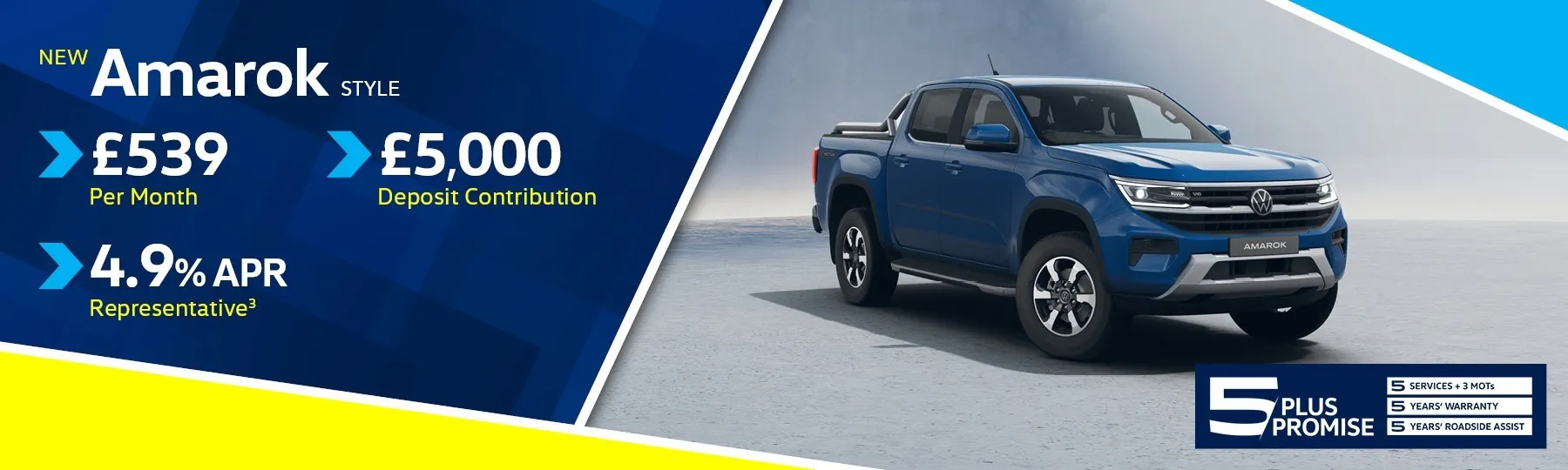 New Volkswagen Amarok New Van Offer