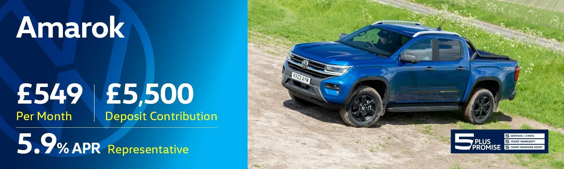 New Volkswagen Amarok New Van Offer