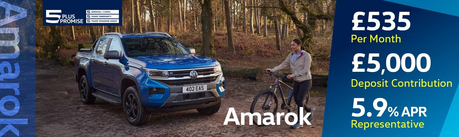 New Volkswagen Amarok New Van Offer
