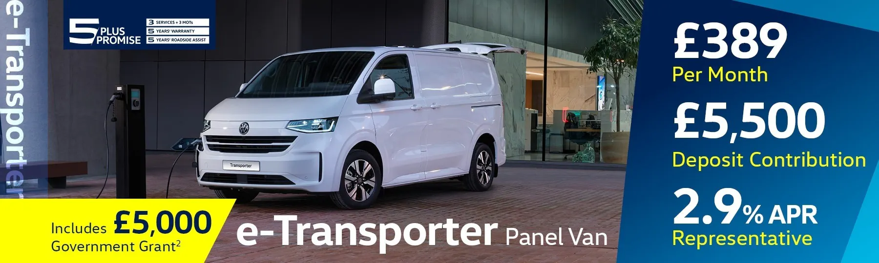 New Volkswagen e-Transporter New Van Offer