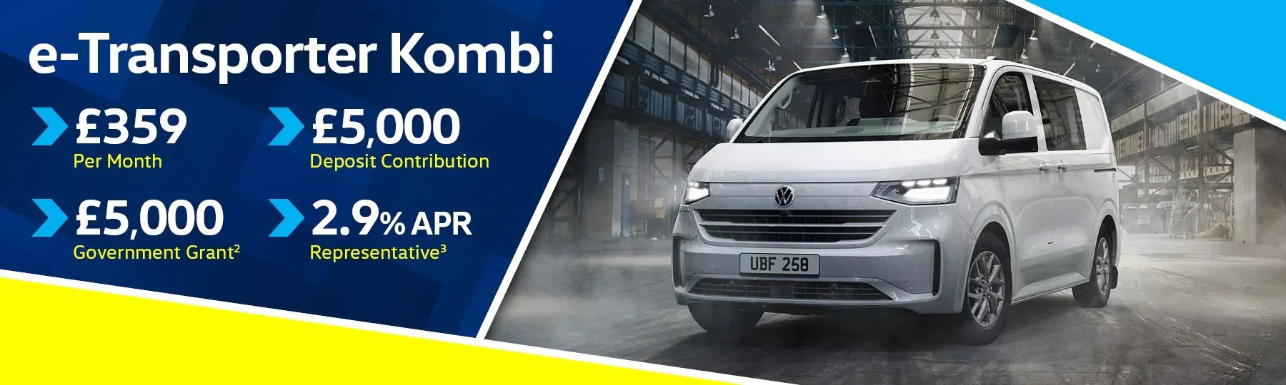 volkswagen Transporter Kombi New Van Offer