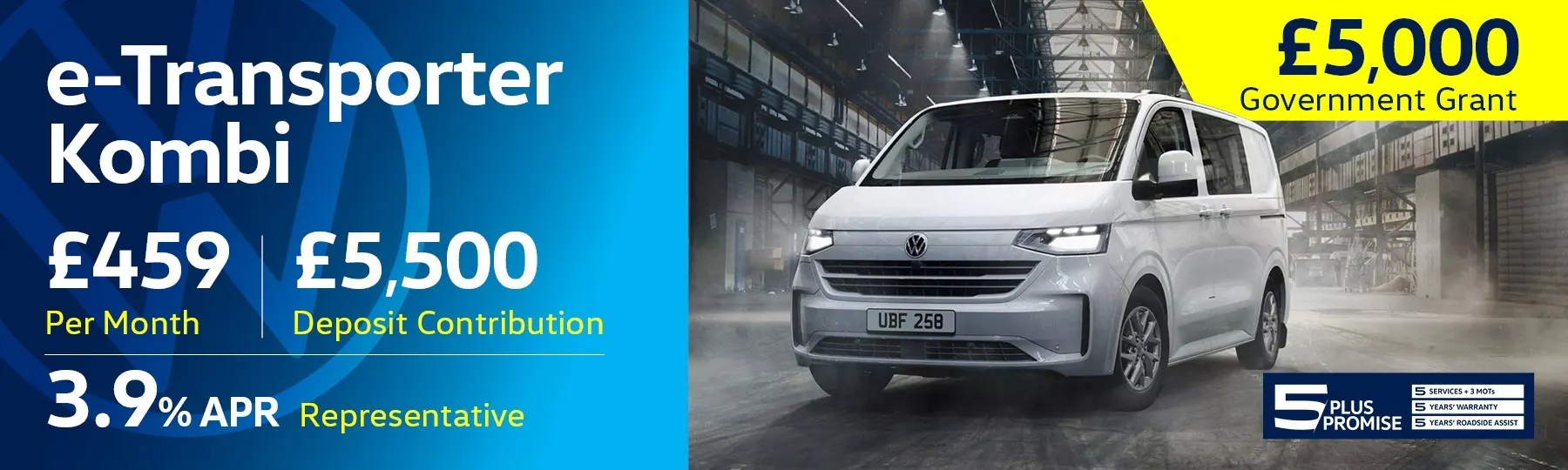 volkswagen Transporter Kombi New Van Offer