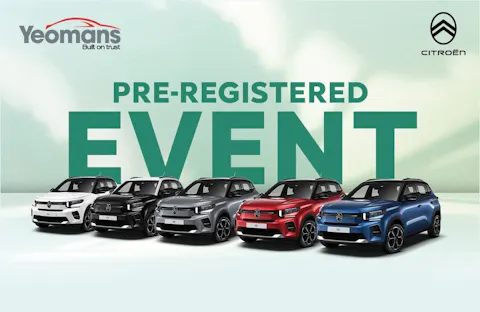 CITROËN C3 PRE-REGISTERED EVENT OFFER