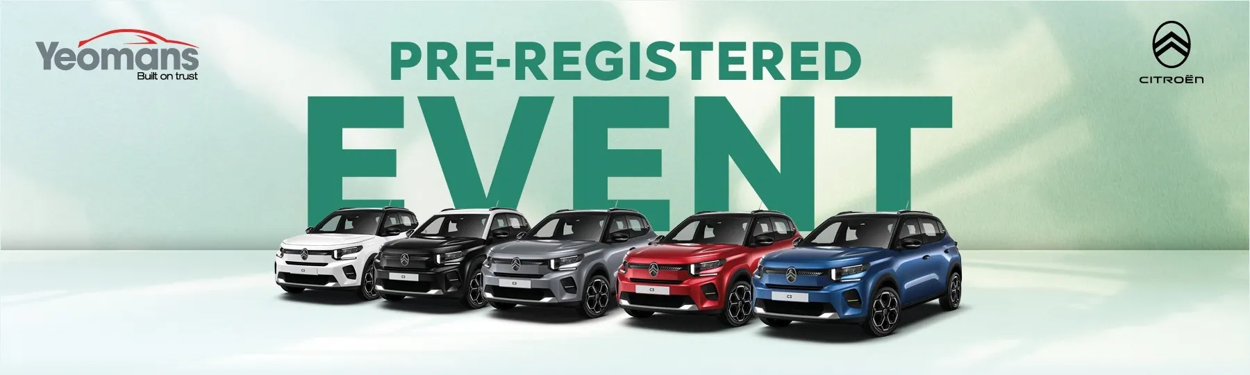 citroen C3 Pre Reg Offer