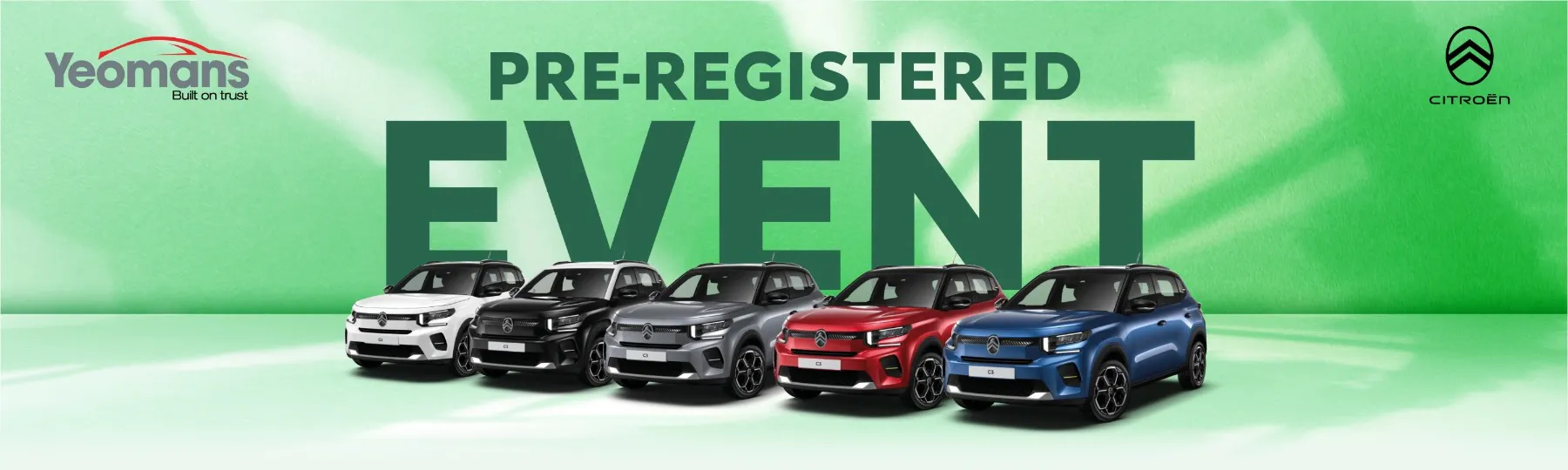 citroen C3 Pre Reg Offer