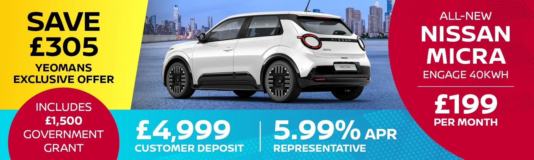 All New Nissan MICRA New Car Offer