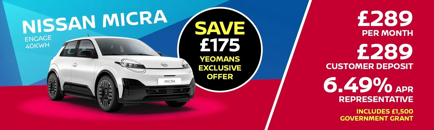 All New Nissan MICRA New Car Offer