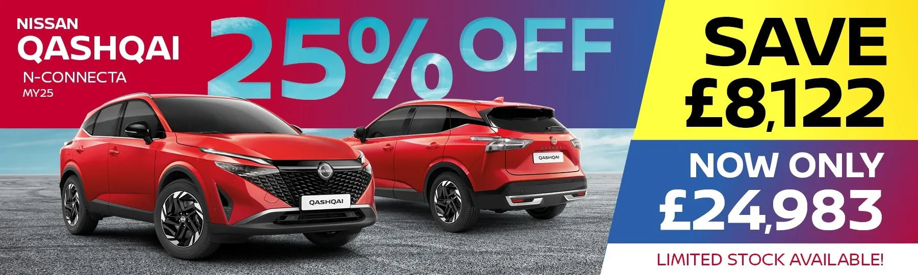 Nissan Qashqai New Car Offer