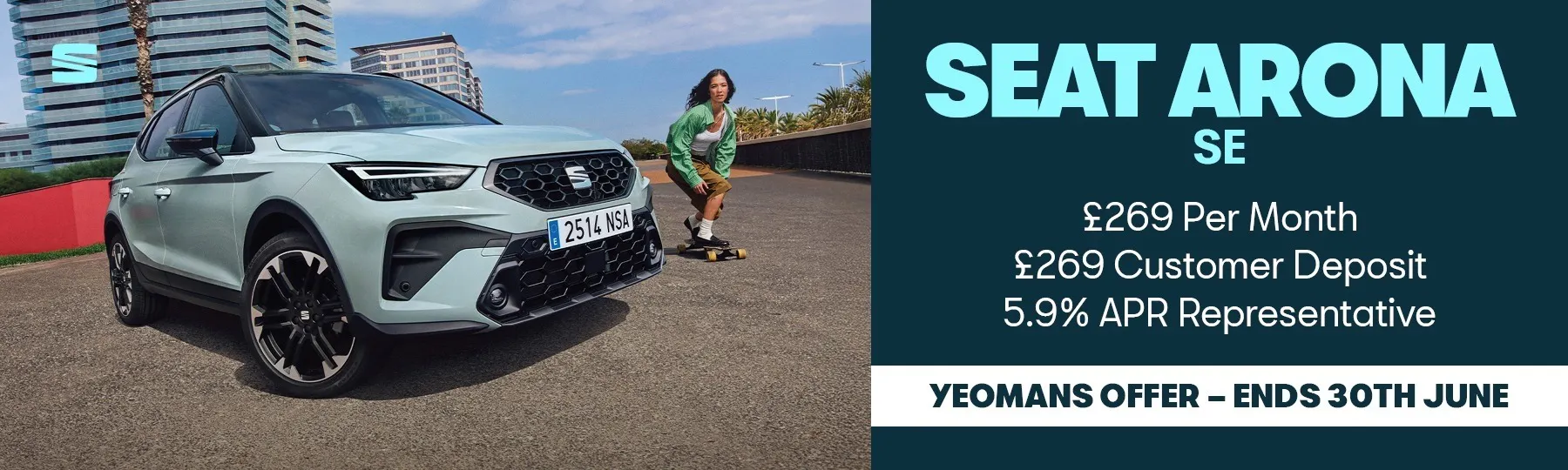 New SEAT Arona New Car Offer