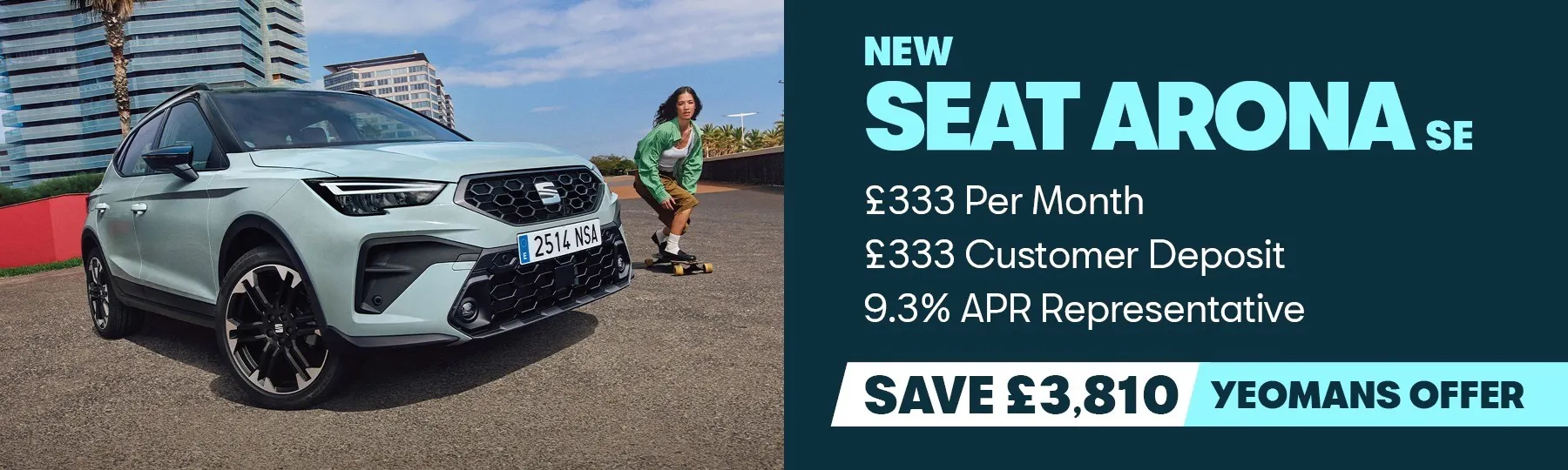New SEAT Arona New Car Offer
