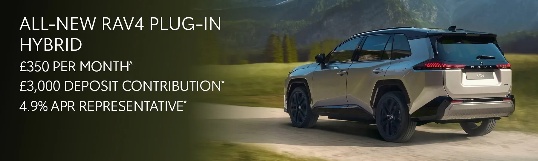 Toyota RAV4 Plug-in Hybrid New Car Offer