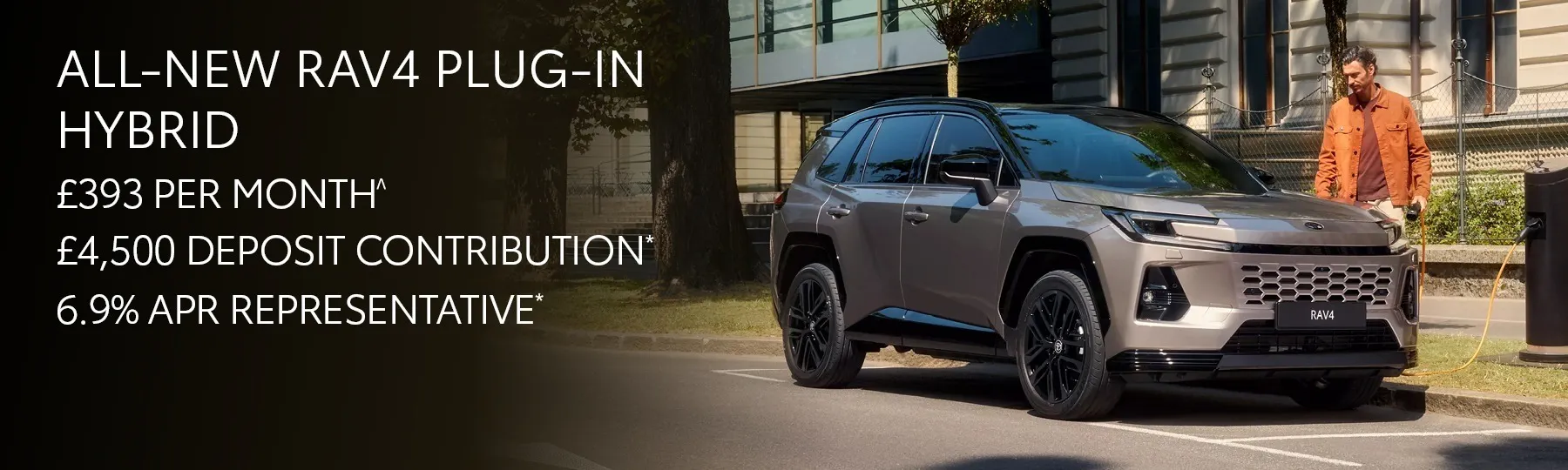All-New Toyota RAV4 Plug-in Hybrid New Car Offer