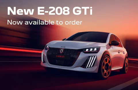 New PEUGEOT E-208 GTi