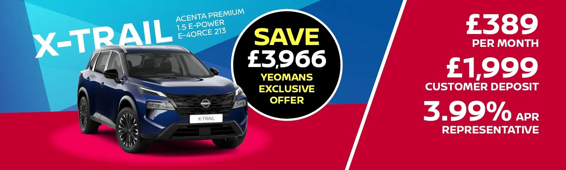 Nissan X-Trail New Car Offer