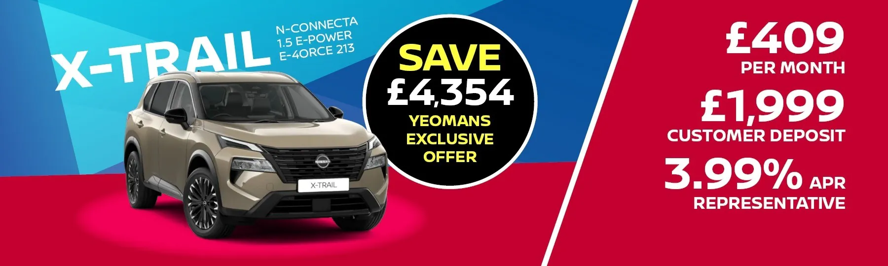 Nissan X-Trail New Car Offer