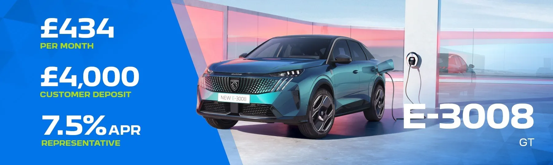 New Peugeot E 3008 New Car Offer