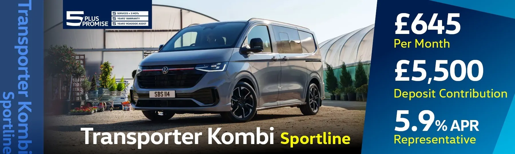 volkswagen Transporter Kombi New Van Offer
