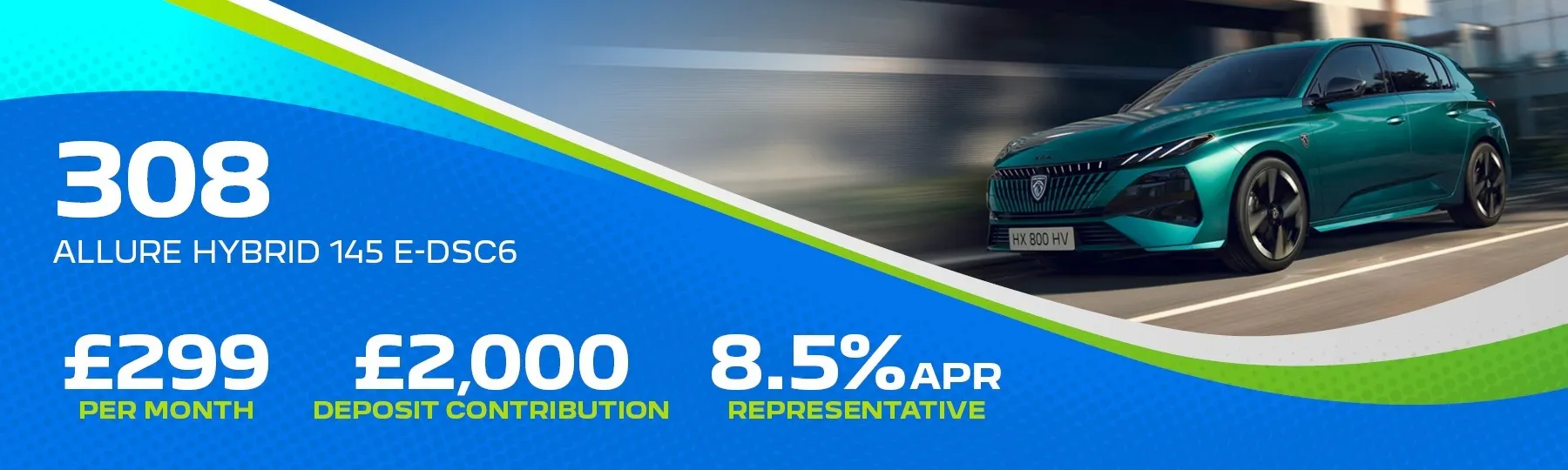 peugeot 308 New New Car Offer