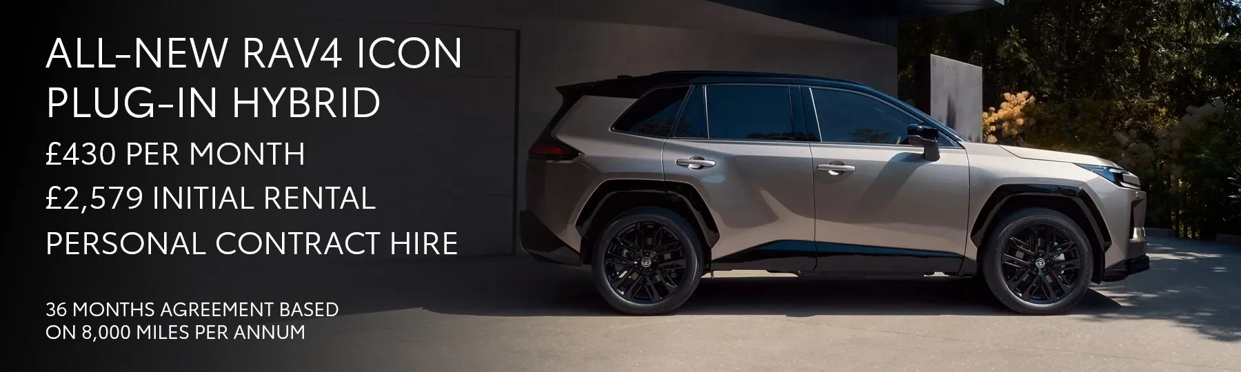All-New Toyota RAV4 Plug-in Hybrid New Car Offer