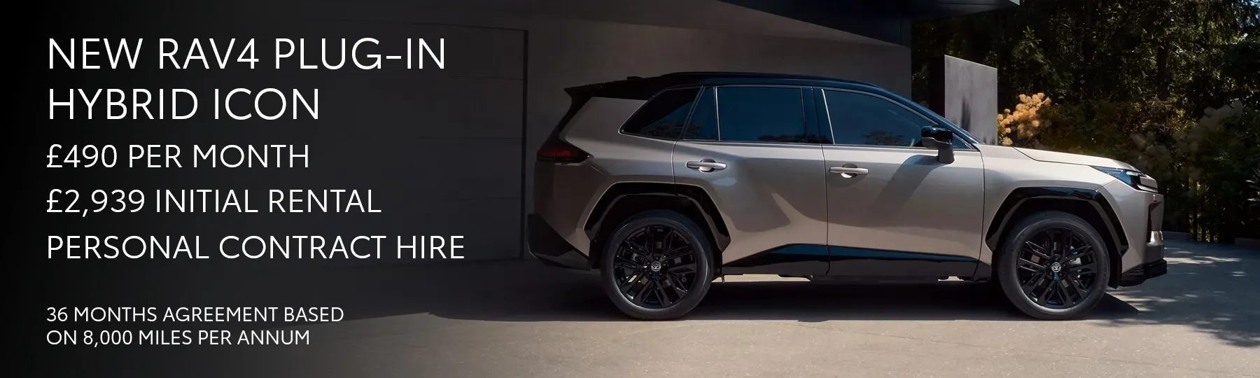 All-New Toyota RAV4 Plug-in Hybrid New Car Offer
