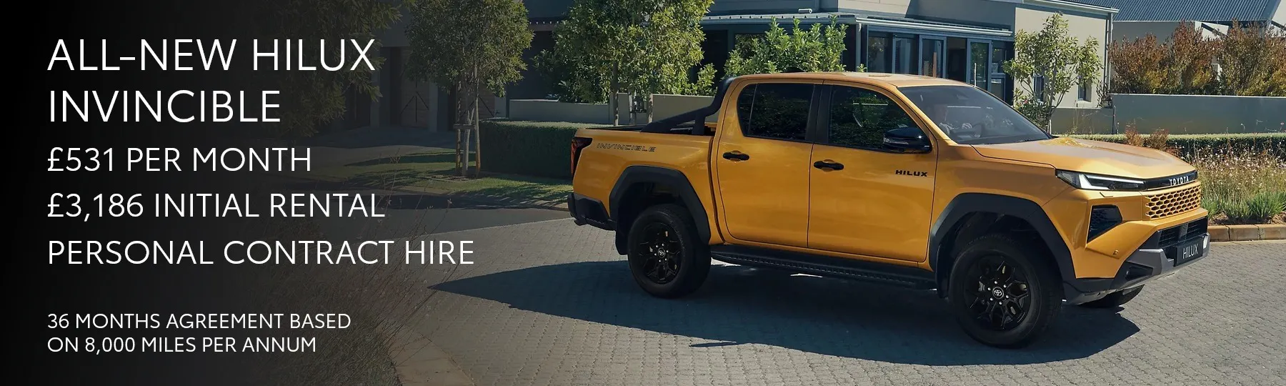 All-New Toyota Hilux New Car Offer